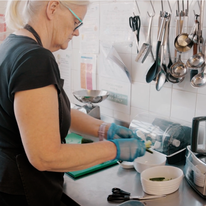 Nutritious meals prepared at Tiny Toez